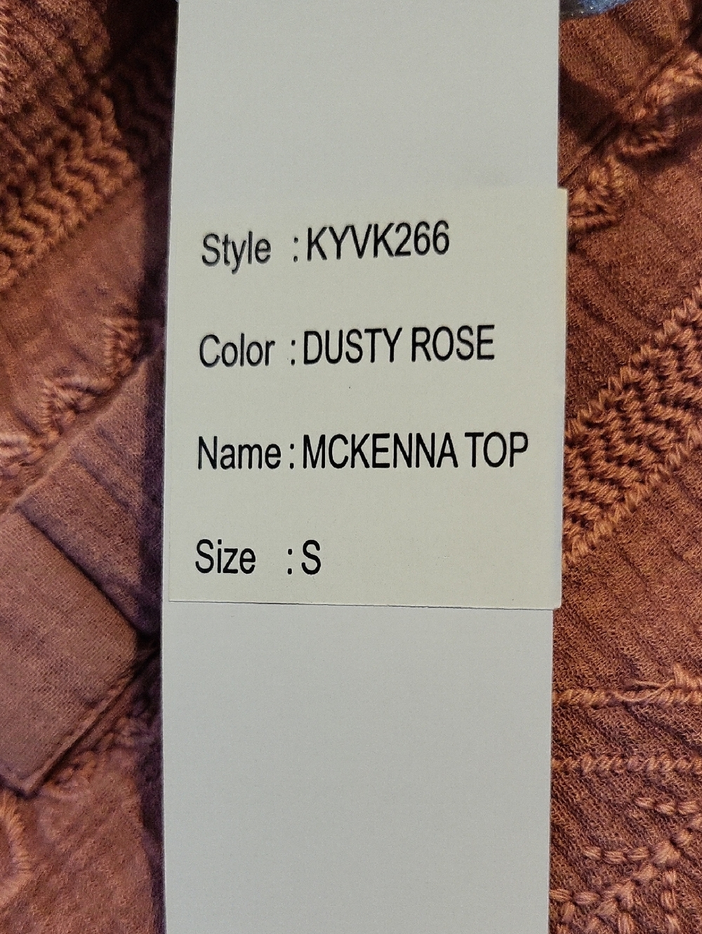 Kyla Seo Embroidered "McKenna Top - Picture 8 of 9